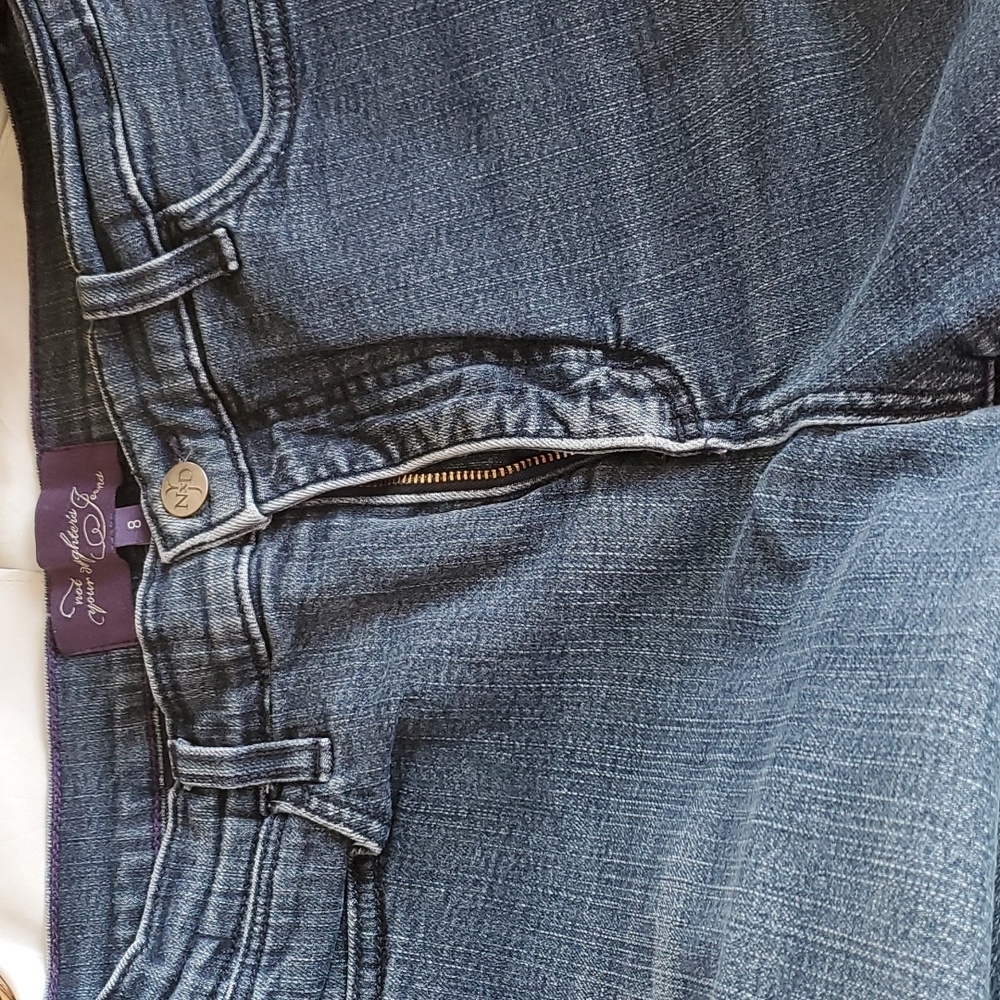 NYDJ Jeans size 8 denim blue nice shape